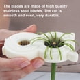 thumbnail image 5 of HomeLife Vegetable Onion Slicer Kitchen Food Chopper Sharp Blade Design Compact Size Portable Vegetable Slicer Fruit Cutter Tool, 5 of 13