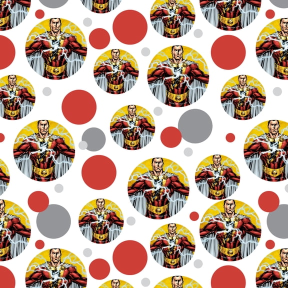Justice League Shazam Character Premium Gift Wrap Wrapping Paper Roll