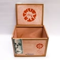 thumbnail image 2 of Nuevitas Jibaro No. 1 Empty Wood Cigar Box 7.75" x 5.75" x 5.75", 2 of 6