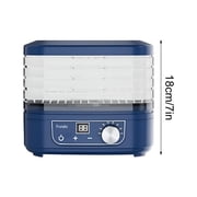 HIBIBUD Freeze Dryer Machine for Home for Candy&Snacks,Freeze Dried Machine for Candy,with Adjustable Temperature&24H Timer,Food Dehydrator Machine for Candy,Mini Food Dryer (Blue,220V)