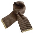thumbnail image 1 of Kids Knitted Scarf Fashion Solid Color Toddler Soft Warm Scarves, 1 of 5