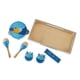 thumbnail image 4 of de Tambor de Mano Pandereta Handclap, Jugue Instrumento Musical para Bebés, Azul CUTICAT Juguete de instrumentos musicales, 4 of 8