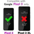 thumbnail image 2 of REQO Compatible with Google Pixel 3 XL Case and Tempered Glass Screen Protector Cover Cell Accessories Silicone Phone Cases for Pixel3XL Pixel3 LX Pixle 3XL Pixel3XL 3LX 3L 2019 Blue Carbon Fiber, 2 of 6