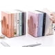 thumbnail image 3 of 2 Pcs Serre-livres En Mtal, Presse-livres En Forme De Cactus Dcoratif Titulaire Pour Rangement Livres Magazines De Bureau Maison Bibliothque Cole,11 Feliz Sencillez, 3 of 5