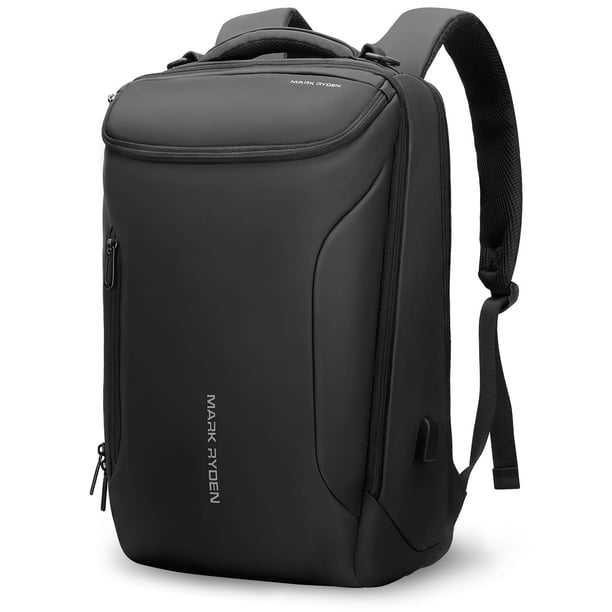 Mochila Muzee Business para portátil de viaje impermeable de 17 pulgadas para hombre