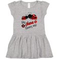 thumbnail image 3 of Inktastic My Nana Loves Me with Cute Ladybugs Girls Toddler Dress, 3 of 5