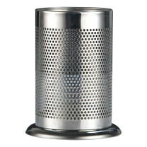 PBPBOX Stainless Steel Kitchen Utensil Organizer Countertop Utensil Holder Silver 1Set