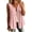 Pink, variant on Stralyhd Button Down Shirts for Women Sleeveless Loose Fit Color Shirts V Neck Linen Blouses Lightweight Beach Outfits Khaki XL