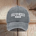thumbnail image 1 of Casquette de Baseball Décontractée Imprimée Grise du Mexique à Moins de 10 $ Visière Casquette Rétro, 1 of 3