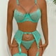 thumbnail image 3 of Ropa interior sexy europea y americana con lazo colgante y costura de rejilla y encaje de pestañas, 3 of 6
