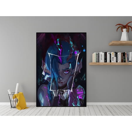 Arcane Poster - League of Legends Poster - Arcane League of Legends - High Quality Canvas Wall Art - Room Decor - Arcane Poster for Gift