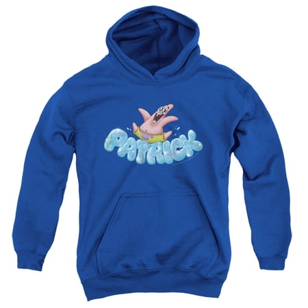 Spongebob Happy Go Lucky Patrick Unisex Youth Pull-Over Hoodie