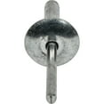 thumbnail image 4 of Fastenere Large Flange Pop Rivets - 3/16" x 1/2" (50 pcs) Heavy Duty, Open-End, Aluminum Corrosion-Resistant, High Tensile & Shear Strength, 6-8 Gap .376" - .500", 4 of 4