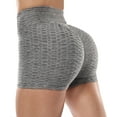 thumbnail image 1 of Vaslanda Booty Shorts for Women Workout Shorts Brazilian Textured Butt Lift Gym Shorts, 1 of 7