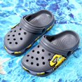 thumbnail image 6 of Kids Boys Girls Cartoon Clogs Slippers Toddler Slip On Lightweight Beach Pool Sandals, 6 of 14
