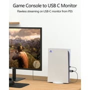 Fairikabe HDMI to USB C Adapter Cable 4K60Hz 6.6FT, Compatible with Xreal Air, Nreal Air, Steam Deck Dock, PS5, Xbox, Portable Monitor