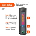 thumbnail image 5 of Arris G34 SURFboard Docsis Módem de 3,1 Gigabits y Enrutador Wi-fi 6, 5 of 5
