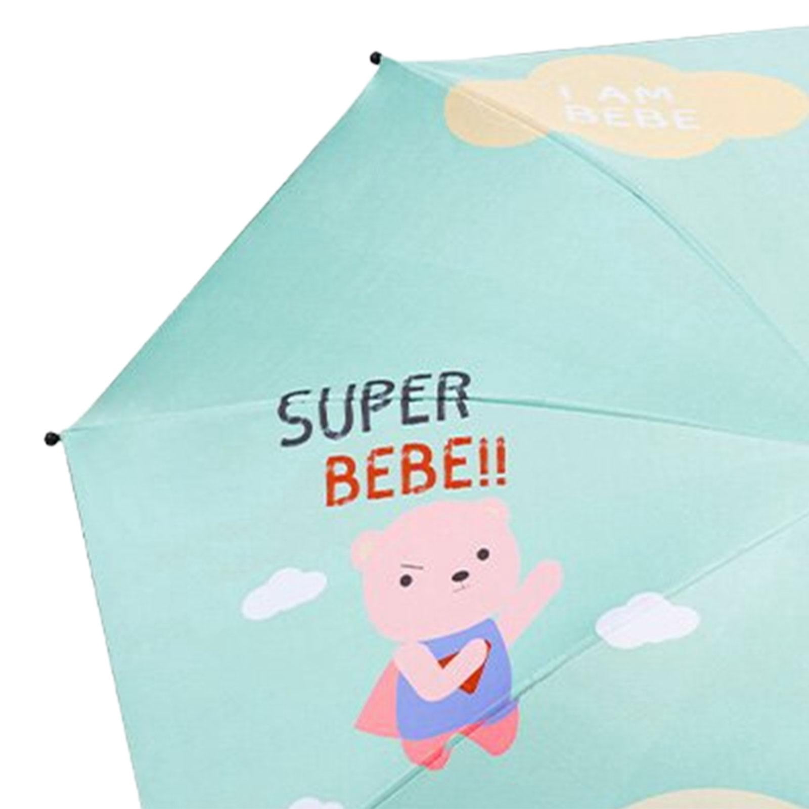 harayaa Baby Pram Umbrella with Clamp Baby Stroller Parasol Universal Summer 360 Degree bear
