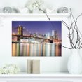 thumbnail image 1 of New York City with Freedom Tower - Cityscape Canvas Print, 1 of 3