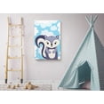 thumbnail image 3 of Awkward Styles Skunk in Clouds Framed Canvas Artwork Cute Skunk Baby Room Wall Art Skunk Poster Decor Skunk Digital Print Kids Birthday Gifts Ideas Skunk Canvas Illustration Skunk Nursery Baby Room, 3 of 7