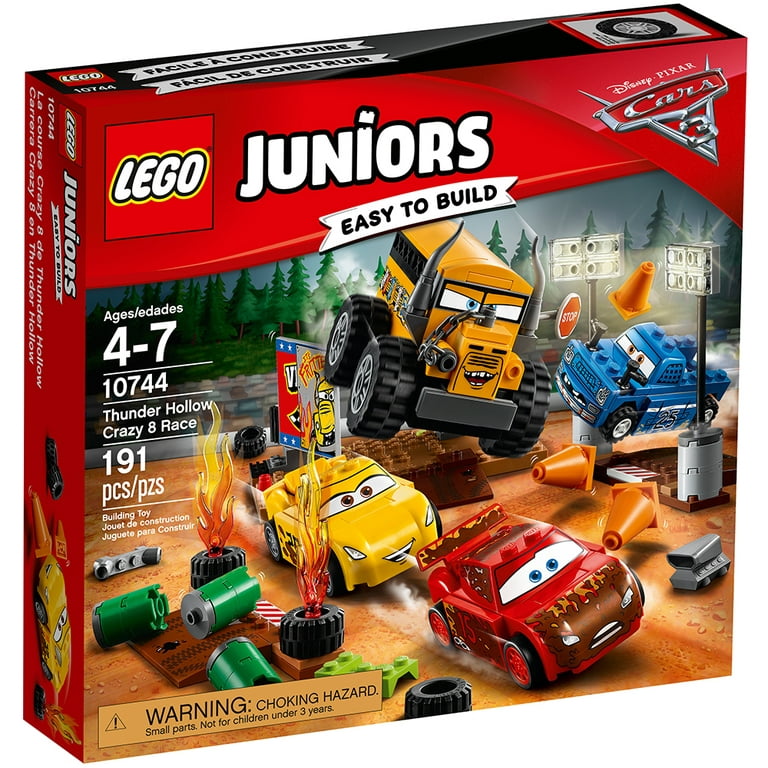 LEGO Juniors Thunder Crazy 8 Race 10744 Pieces) - Walmart.com