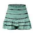 thumbnail image 3 of Vestidos Elegantes Para Mujer Pantalones Cortos de Pierna Ancha Sexis Con Estampado de Talla Grande A La Moda Para Mujer Con Culotte Informal Vertical, 3 of 3