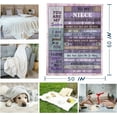 thumbnail image 2 of Son Gifts Blanket - Gifts for Son - Birthday Gifts for Son Throw Blankets 60"x 50" - Son Gifts from Mom Dad - Wedding Gifts for Grown Son - Son Birthday Gift Ideas - Son Graduation Gifts for Him, 2 of 5