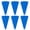 Blue - Panels, variant on WinSpin 15 Pcs Prize Wheel Pegs Replacement Parts for Game Trade Show Carnival