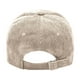 thumbnail image 5 of Gorra de béisbol unisex de pana - Textura suave, visera, correa ajustable - Informal/para actividades al aire libre, 5 of 8