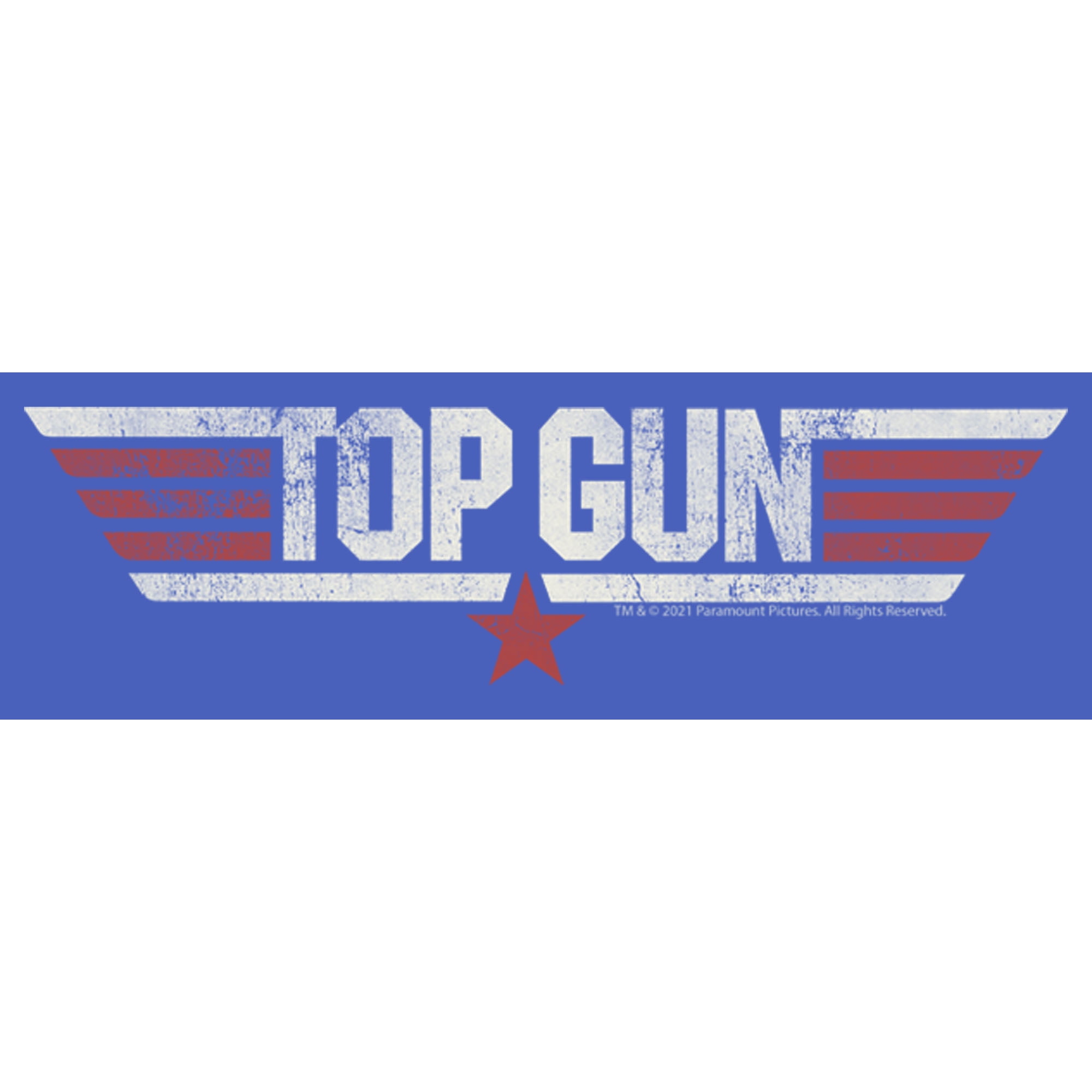 Top Gun Rocket Logo Men's and Big Men's Graphic T-shirt 