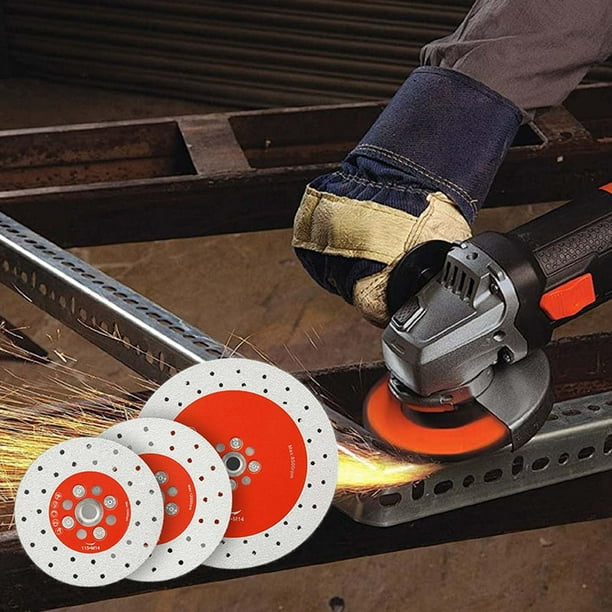 Disco de rectificado diamantado para rectificadora angular - rueda de corte diamantada de 100mm/115mm/125mm para hormigón, baldosas y granito
