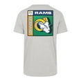thumbnail image 3 of Men's '47  Gray Los Angeles Rams Chrome Plate Franklin T-Shirt, 3 of 3