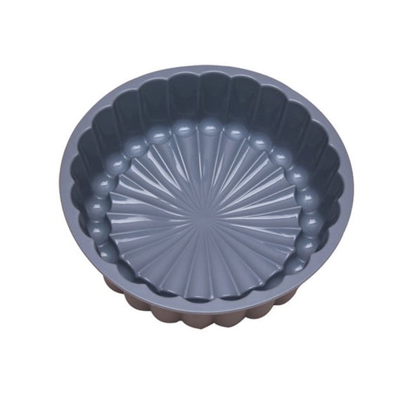 Jkung Charlotte Cake Pan Nonstick Silicone Round Cake Mold for Cheesecake Chocolate Cake Rainbow Cakes Tarts Pies Bread Mousse Easy Clean Durable Bakeware