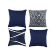thumbnail image 1 of Set de 4 Cojines Decorativos Coprire 45 x 45 cm Azul, 1 of 7