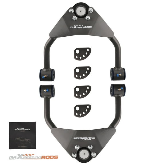 Maxpeedingrods 2x Upper Drop Alignment Control Arms Drop Kit for 1999-06 Silverado Sierra 1500