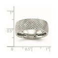 thumbnail image 6 of Stainless Steel Polished and Textured 8mm Band, 6 of 7