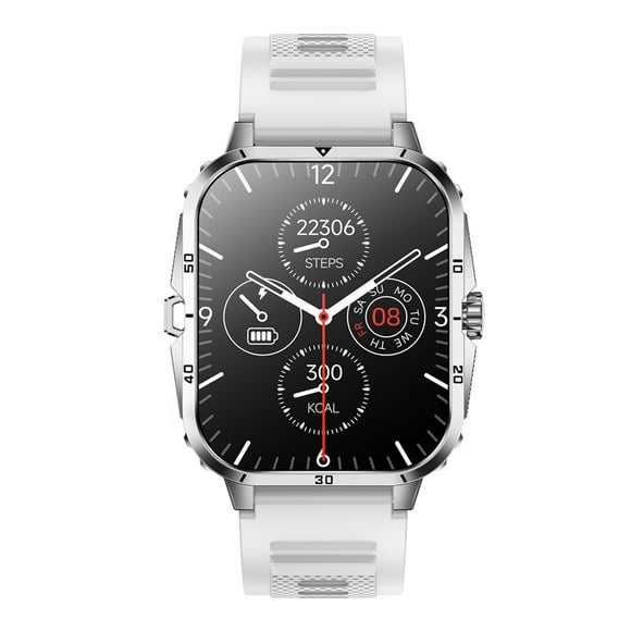 Smartwatch STF Kronos Insignia TFT 2.01", Llamadas IP65 Color Blanco