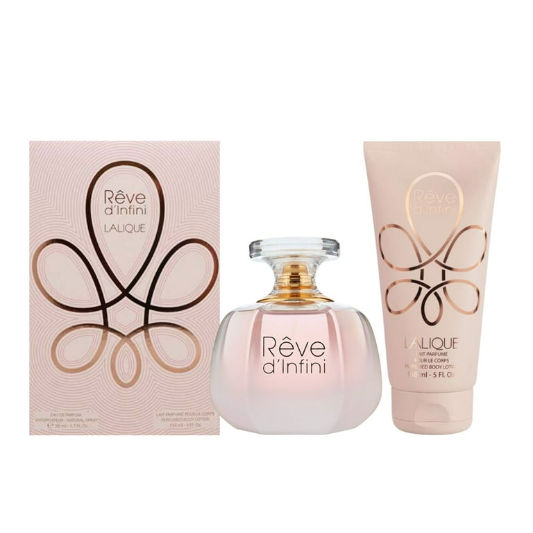 Reve Dinfini / Lalique 1.7 oz EDP and Body Lotion 5.0 oz Gift Set
