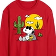 thumbnail image 2 of Peanuts - Snoopy and Woodstock - Men's Long Sleeve Shirt, 2 of 5