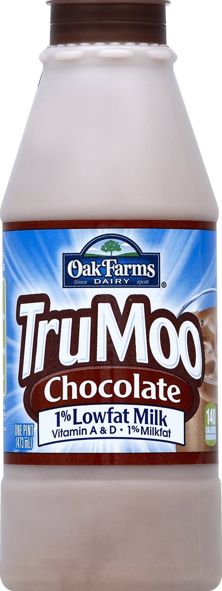 Oak Farms TruMoo 1% Low-Fat Chocolate Milk, 8 Fl. Oz