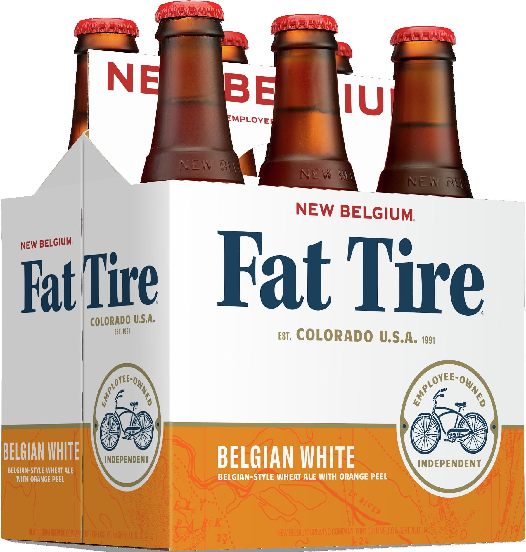 New Belgium Fat Tire Belgian Style White 6pk 12oz Bottles Walmart Com Walmart Com