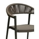 thumbnail image 2 of Silla Prage Durex Furniture Estructura DARK GREY 14469 Cuerda DARK GREY HF-002 SEAT SL DARK BROWN 50065, 2 of 3