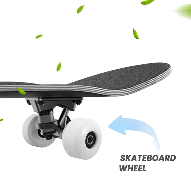 Lot De 4 Roues Longboard 90x52mm – Dureté 78A, PU, Roulement Inclus, Pour Enfants Et Débutants