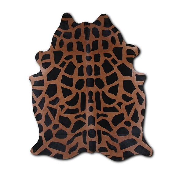 A-plus PRINTED cowhide rugs for sale GIRAFFE ON CAMEL rug