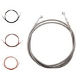 thumbnail image 3 of Almencla New Motorcycle Braided Steel Brake Clutch Oil Hose Line Pipe 200cm-, 3 of 8