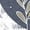 HEATHER BLUE, variant on Instant Message - Floral Moon Short Sleeve Graphic T-Shirt