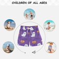 thumbnail image 6 of FORMRS Boys Swim Trunks Quick Dry Mesh Liner Boardshorts Sizes XS-XL, Halloween Purple Ghosts, 6 of 7