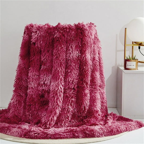 Xihbxyly Manta de Color Liso, Suave y Esponjosa Microfibra, Elegante Decoración para El Hogar, Ideal para Sofá o Cama, Regalo Perfecto para Fiestas y Cumpleaños, 130 X 160 Cm.