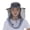 Dark Gray, variant on Mosquito Head Net Hat Sun Protection Bucket Hat with Hidden Net Mesh Foldable Fly Protection Netting Hat for Outdoor Fishing Hiking