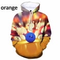 thumbnail image 3 of Mode Hommes et Femmes Nouvelle Mode Imprimé 3D bowling Haut Décontracté Chandails en Molleton à Capuche Manches Longues, 3 of 4